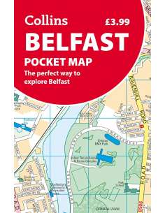 Belfast zsebtérkép