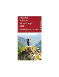 Albánia, Kosovo, Montenegro hármashatár hegyi-kerékpár és...