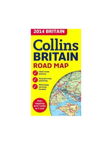 Britain Road Map - Nagy-Britannia autós térkép
