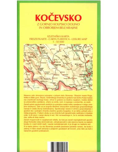 Kocevsko térkép