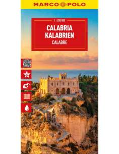Calabria térkép - Marco Polo