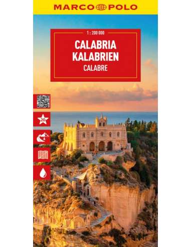 Calabria térkép - Marco Polo