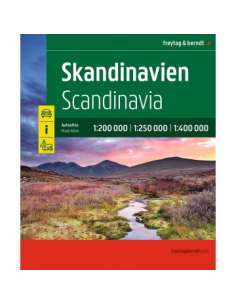 Skandinávia autóatlasz