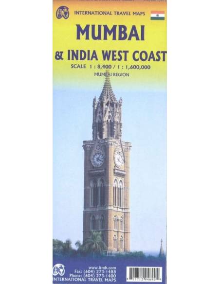 Mumbai & India West Coast térkép
