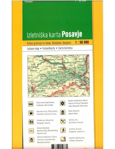 Posavje térkép