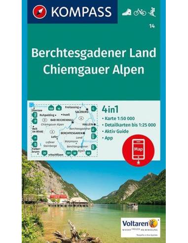 KK 14 Berchtesgadener Land - Chiemgauer Alpen...