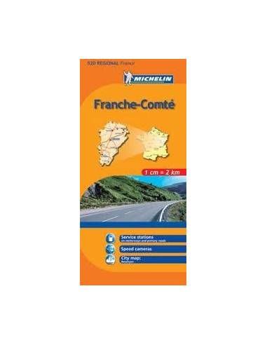 MN 520 Franche-Comté térkép