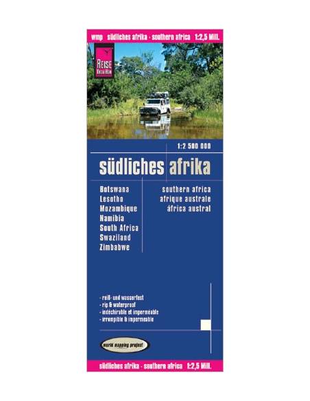 RKH Southern Africa - Südliches Afrika - Dél-Afrika térkép