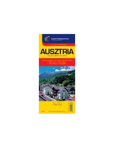 Ausztria térkép