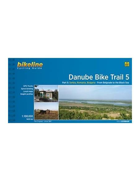 Danube Bike Trail 5. - Duna kerékpáros atlasz 5. - Belgrád-Fekete-tenger