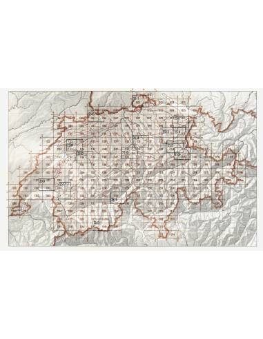 LZ 2505 Basel és környéke topográfiai térkép
