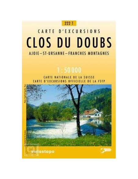 LT 222T Clos Du Doubs térkép