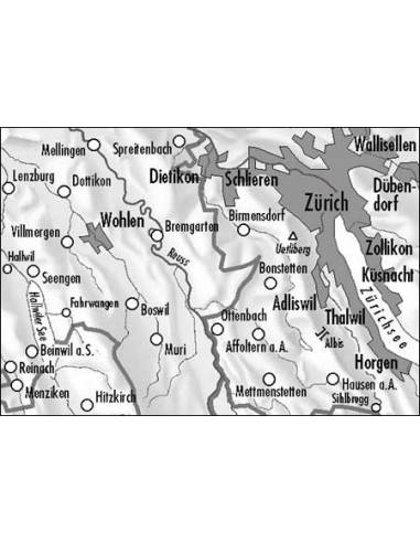 LT 225T Zürich térkép