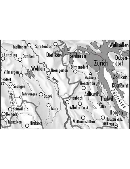 LT 225T Zürich térkép