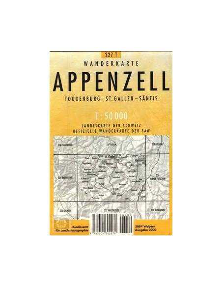 LT 227T Appenzell térkép