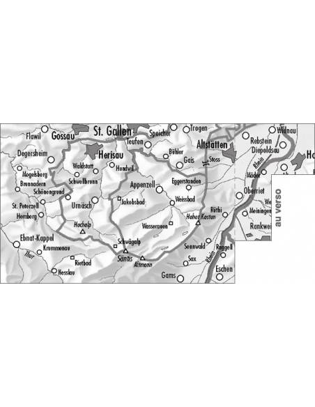 LT 227T Appenzell térkép
