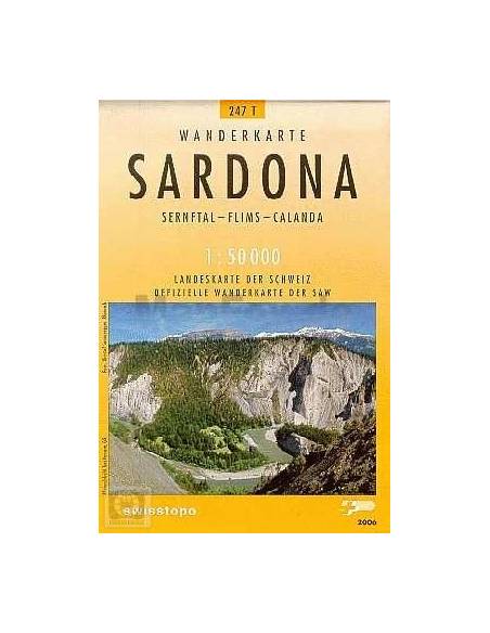 LT 247T Sardona térkép