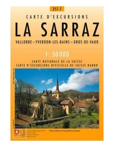 LT 251T La Sarraz térkép