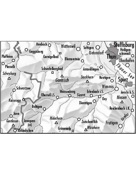 LT 253T Gantrisch térkép