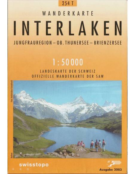 LT 254T Interlaken térkép