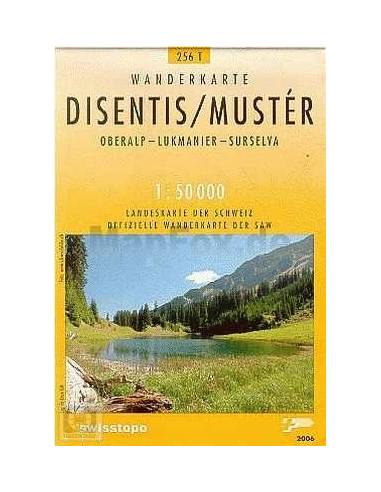 LT 256T Disentis / Mustér térkép