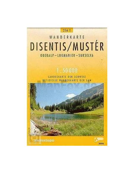 LT 256T Disentis / Mustér térkép