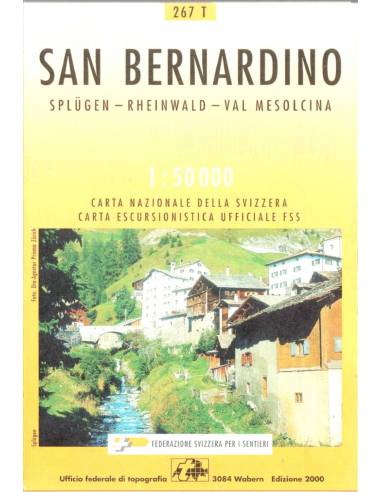 LT 267T San Bernardino térkép