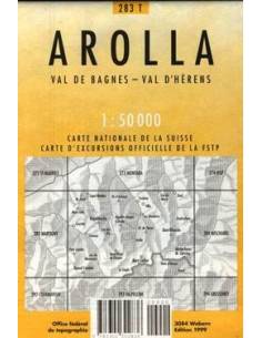 LT 283T Arolla térkép