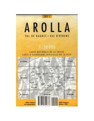 LT 283T Arolla térkép