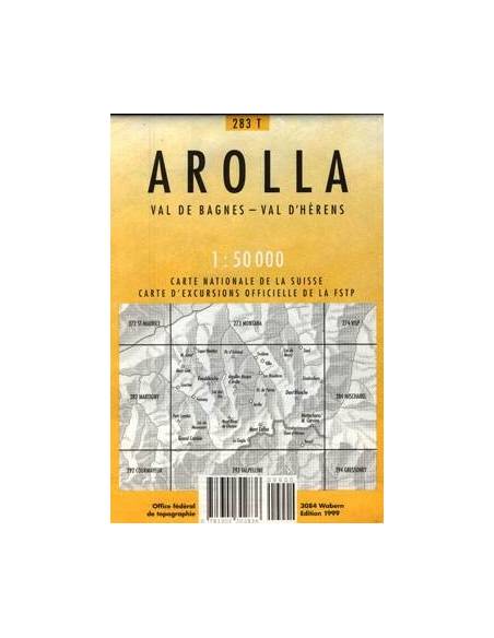 LT 283T Arolla térkép
