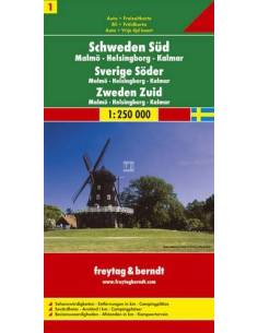 Sweden South 1.: Svédország -Dél 1: Malmö - Helsingborg -...
