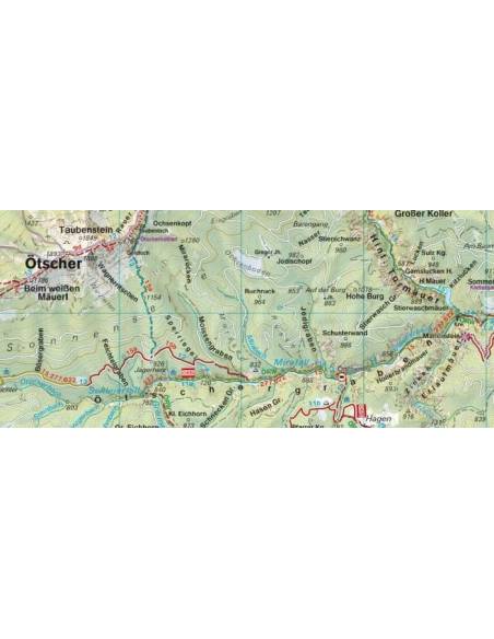 WK 5031 Mariazell - Ötscher - Josefsberg - Annaberg - Erlaufsee túratérkép
