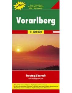Vorarlberg térkép Top10