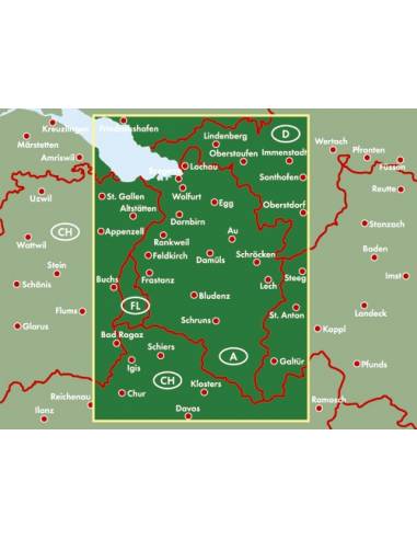 Vorarlberg térkép Top10