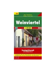 RF103 Weinviertel kerékpáros és szabadidő térkép