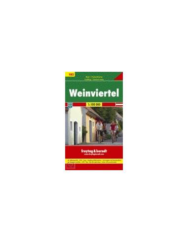 RF103 Weinviertel kerékpáros és szabadidő térkép