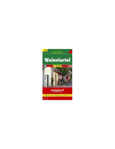 RF103 Weinviertel kerékpáros és szabadidő térkép