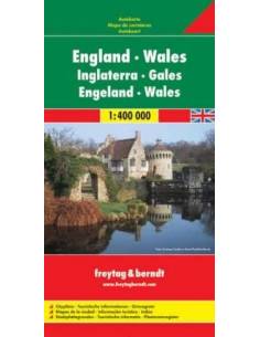 Anglia-Wales térkép