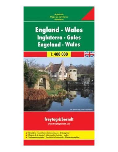 Anglia-Wales térkép