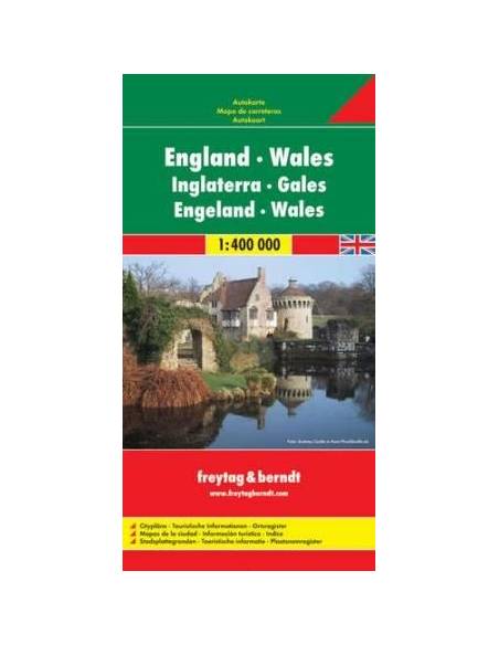 Anglia-Wales térkép