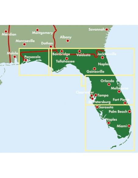 Florida térkép