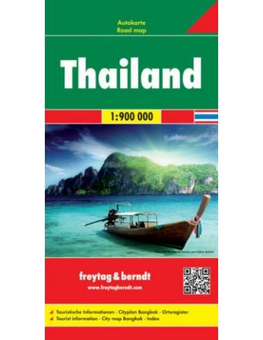 Thailand - Thaiföld térkép