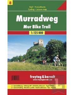 RF8 Mura kerékpáros és szabadidő térkép