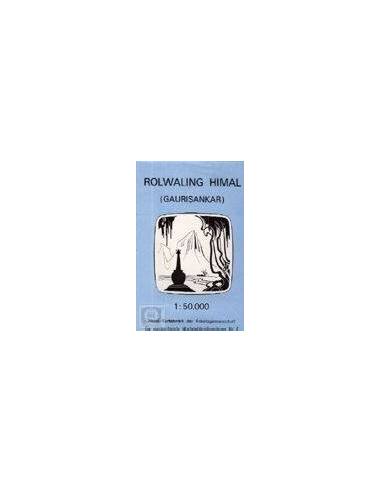 Rolwaling Himal térkép (GAURISANKAR)