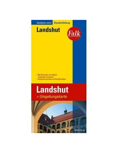 Landshut és környéke térkép