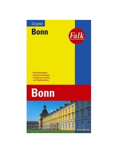 Bonn Cityplan térkép