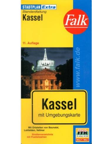 Kassel (Irányítószámos) térkép Extra