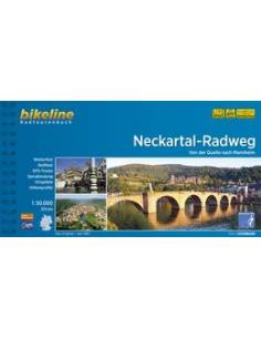 Neckar-Radweg kerékpáros atlasz