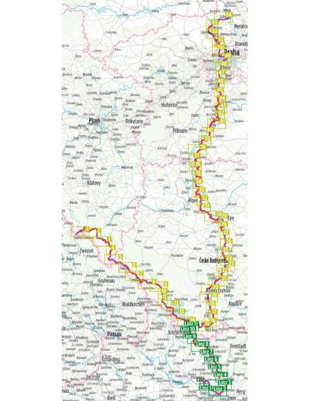 Moldau-Radweg - Moldva kerékpáros atlasz
