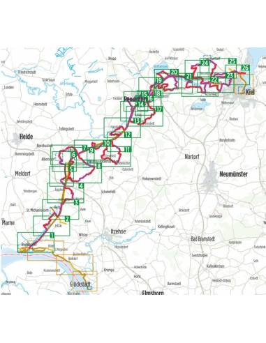 Nord-Ostsee-Kanal-Route - Kiel-csatorna...
